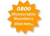 0800 Memorable Numbers - Click here...